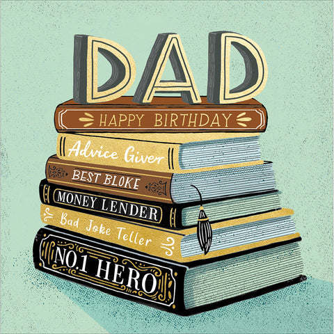 Happy Birthday Dad Greetings Card