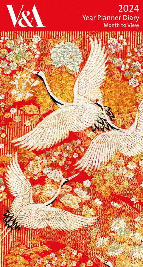 V&A: Kimono Cranes 2024 Year Planner