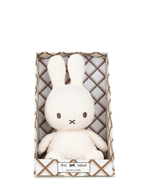 Luxury Quilted Gift Boxed Bon Bon Miffy Cream