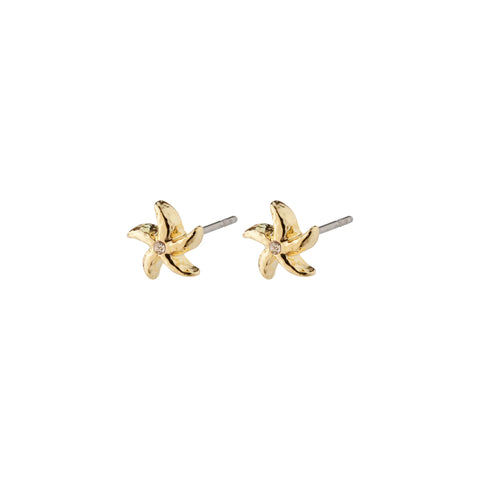 Oakley Recycled Startfish Gold-Plated Earrings