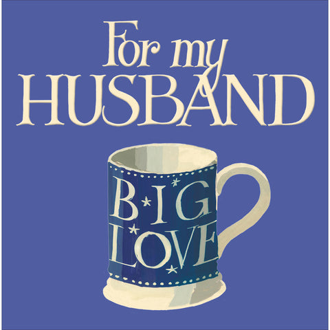 Husband Big Love Valentine's Greeting Card