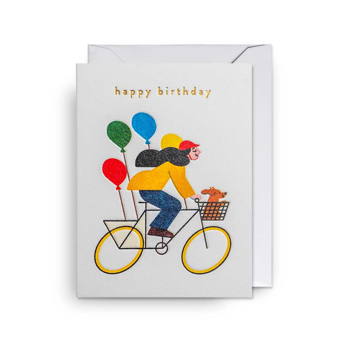 Cycle Ride Birthday Mini Card – Gift Crouch End