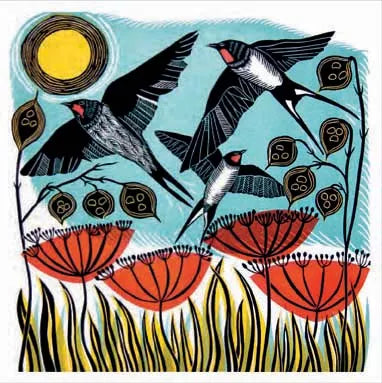 Migration By Cathy King Greetings Card