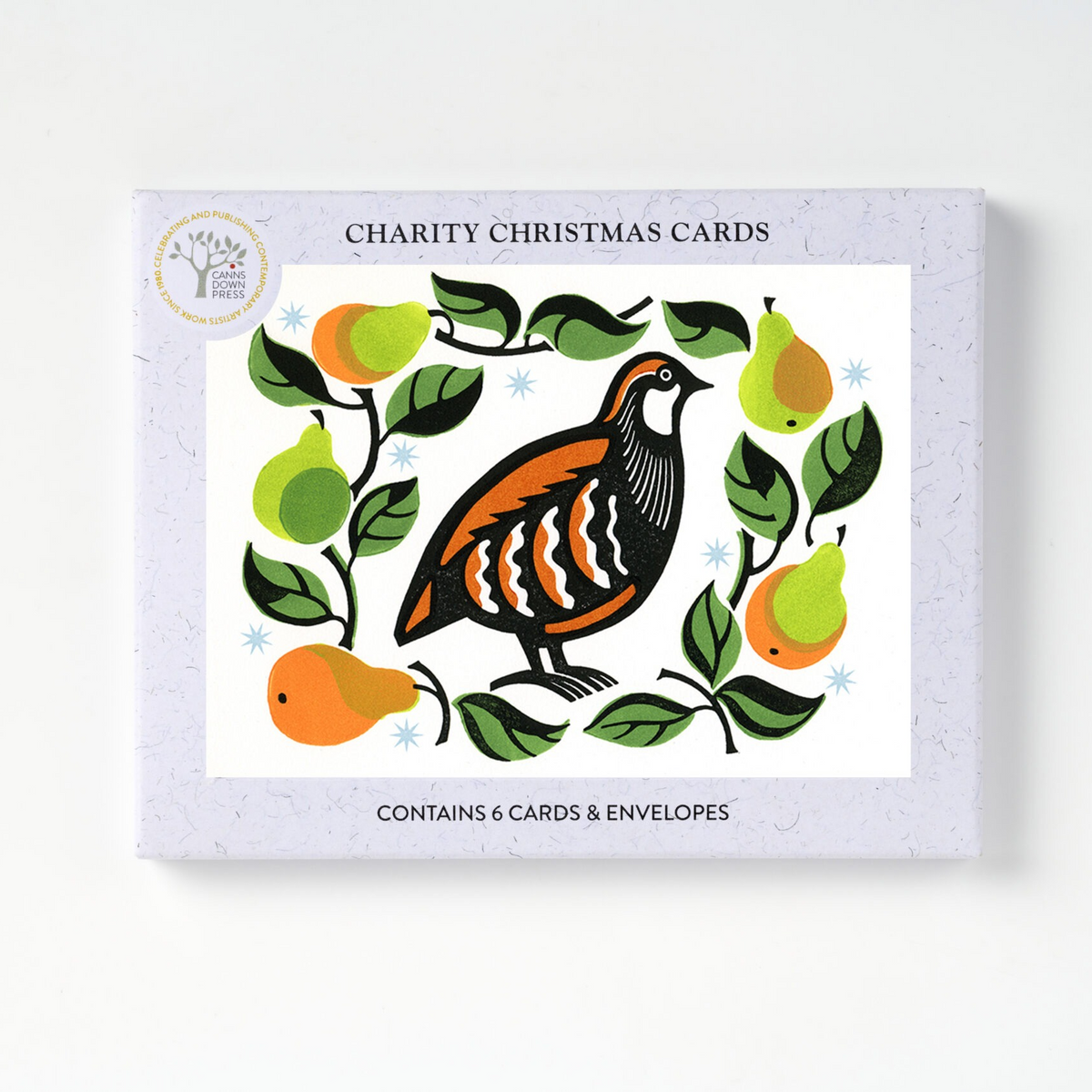 Partridge And Pear Charity Cards (6 Pack) – Gift Crouch End