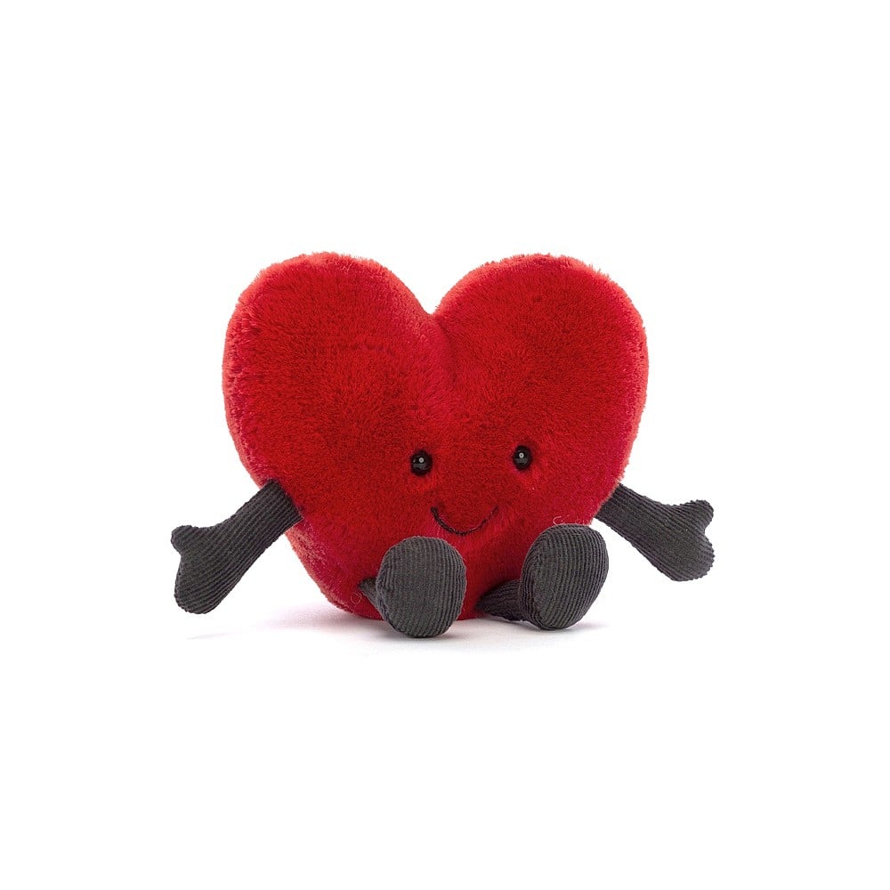 Jellycat Amuseable Red Heart (little)