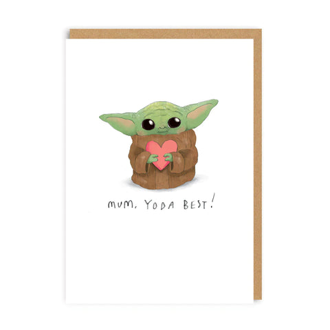 Mum, Yoda Best! Card