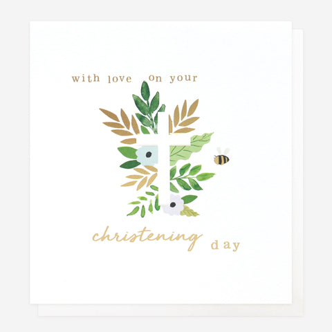 With Love On Your Christening Day Card