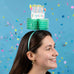 Honeycomb Birthday Cake Headband