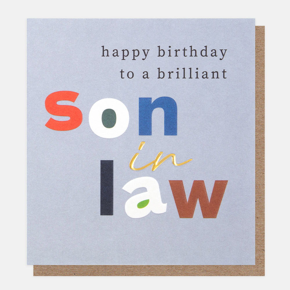Happy Birthday Son in Law