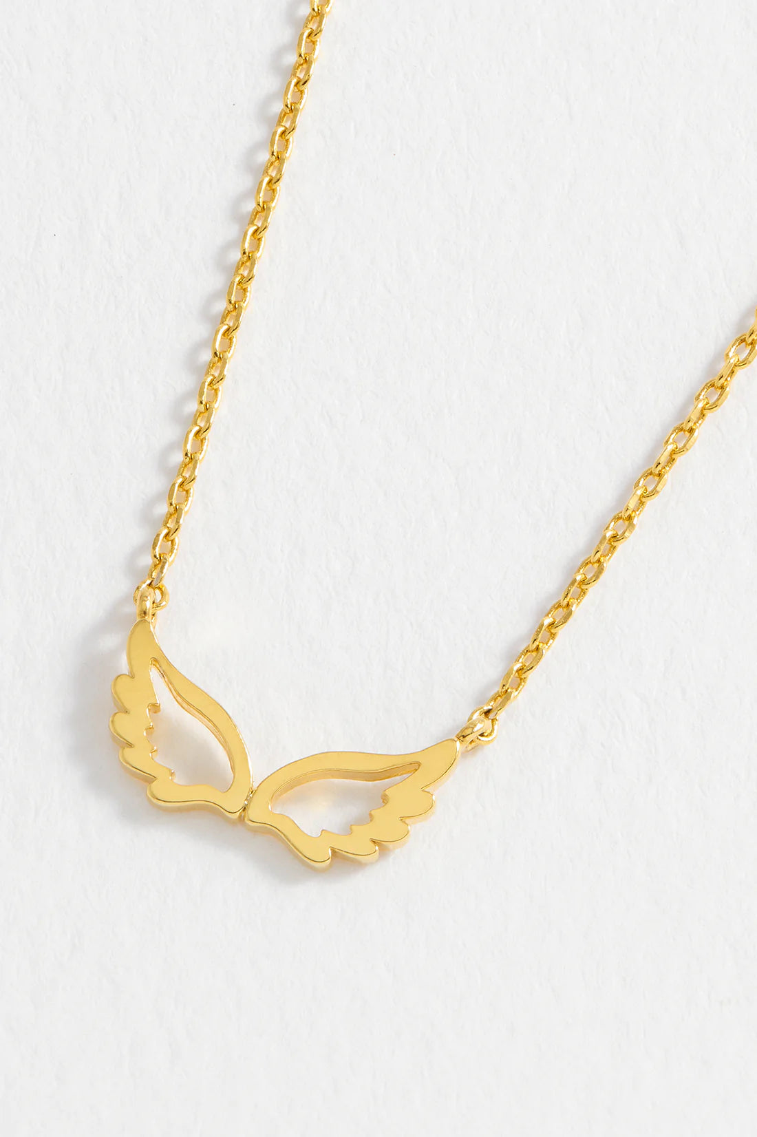 Estella Bartlett Gold Plated Cut Out Angel Wings Necklace Gift Crouch End