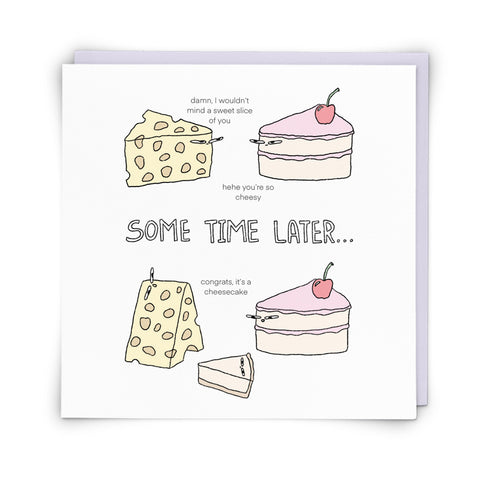 Cheesecake Card