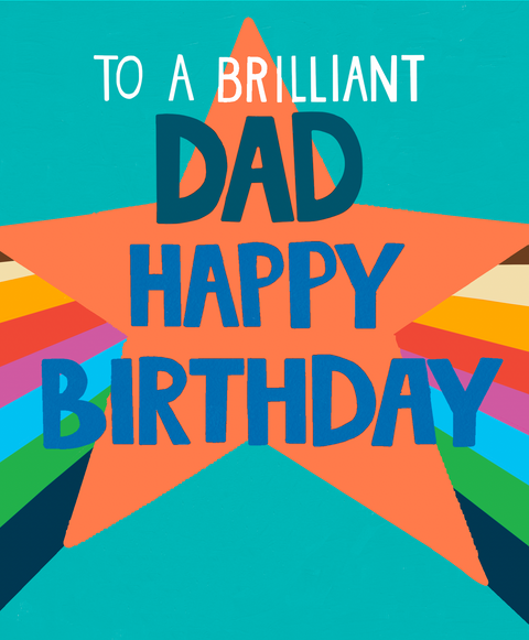 To a Brilliant Dad Happy Birthday