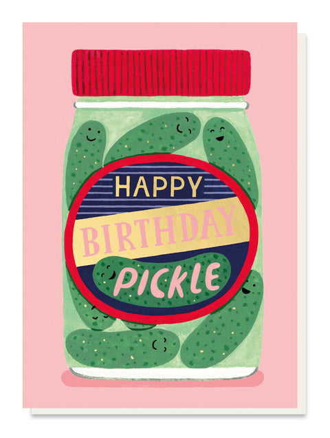 Happy Birthday Pickle Card
