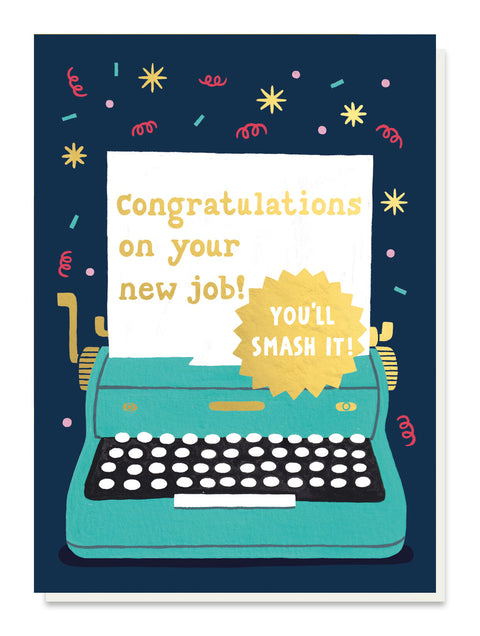 Congratulations on New Job! Card