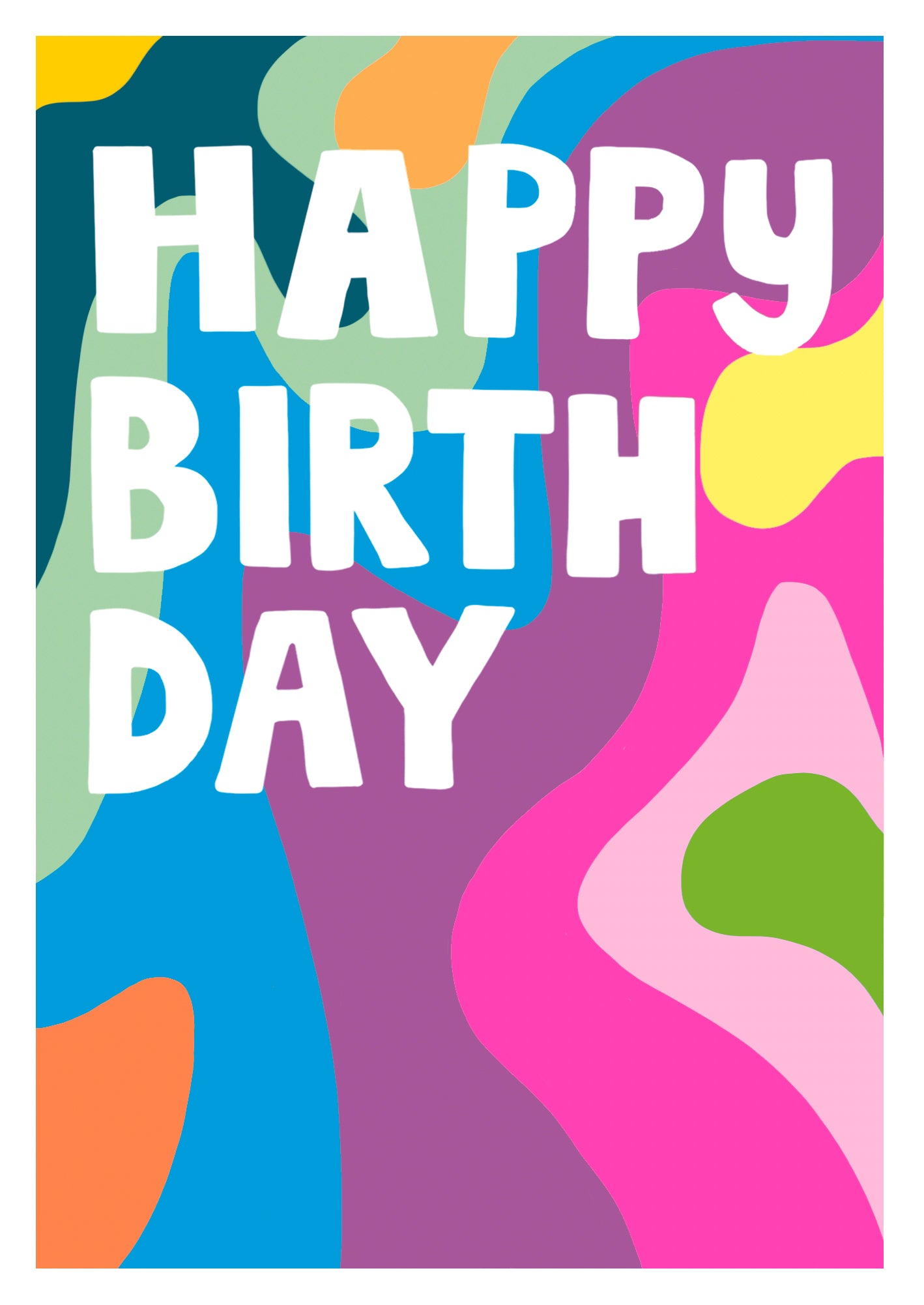 Paper Salad Birthday Blobs Paper Salad Birthday Blobs
