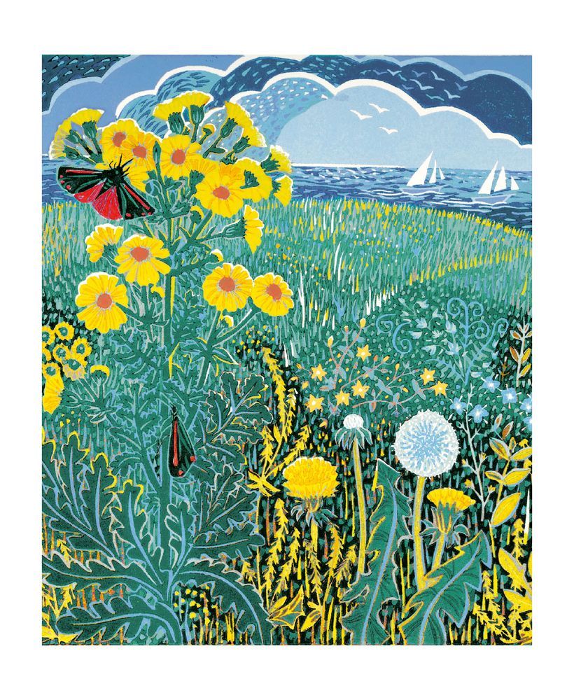 Coastal Flowers By Annie Soudain