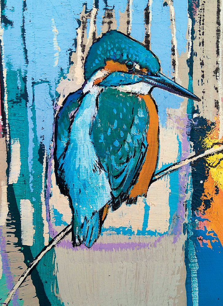 Kingfisher Greetings Card