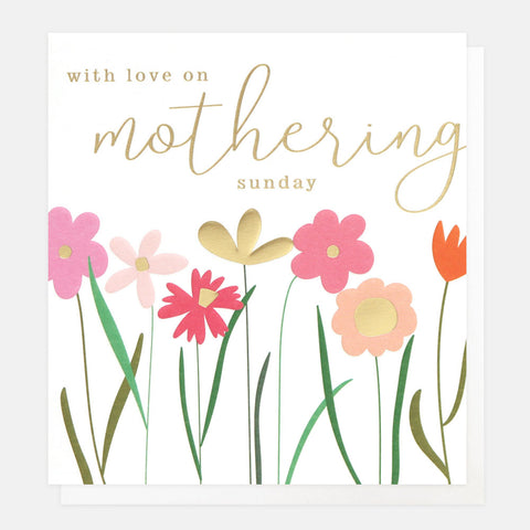 With Love On Mothering Sunday Card