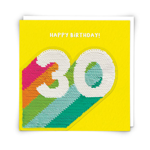 30 Sequin Patch Card