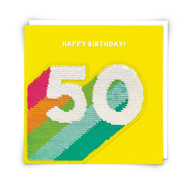 50 Sequin Patch Card