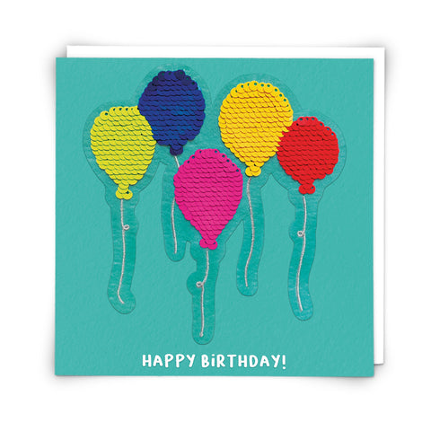 Happy Birthday! Sequin Patch Card