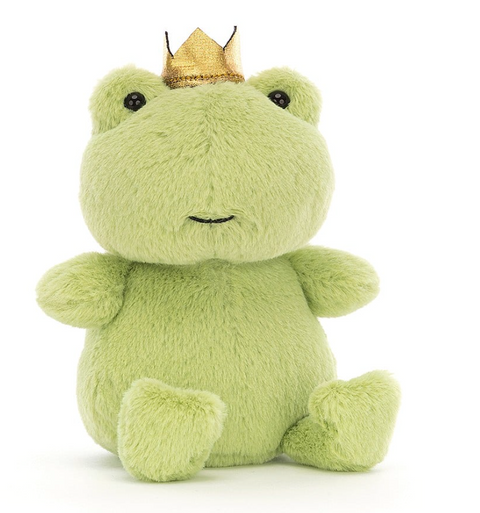 Jellycat Crowning Croaker Green Frog