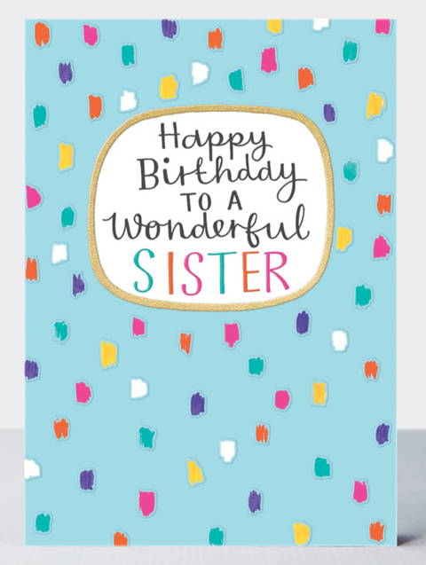 Happy Birthday To A Wonderful Sister