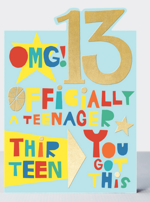 OMG! 13 Officially A Teenager!