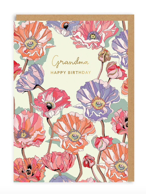 Cath Kidston Grandma Happy Birthday Card