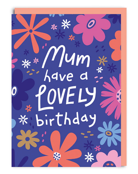 Mum Lovely Birthday Card