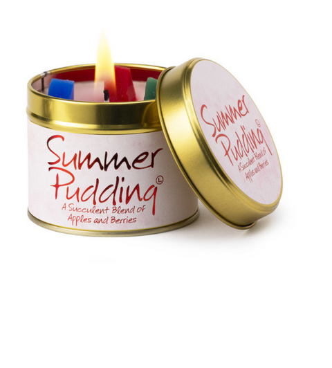 Summer Pudding Scented Candle Tin