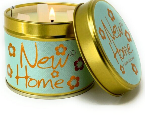 New Home Scented Candle Tin