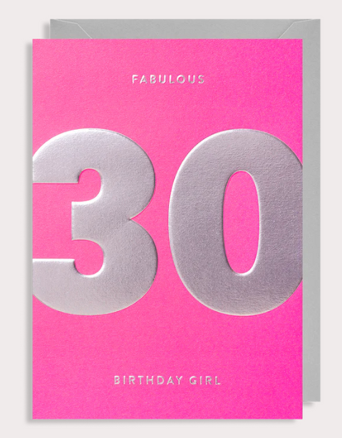Fabulous 30 Birthday Girl