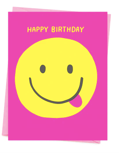 Happy Birthday Smiley Card by Ashkahn
