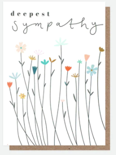 Fleur Deepest Sympathy Card