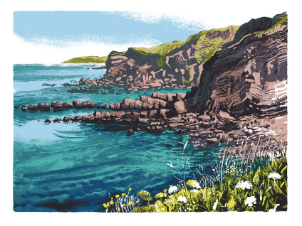 Cornish Cove by Andy Lovell Card