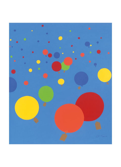 The Balloon Race Card Greetings Card