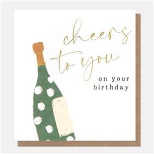 Cheers To You On Your Birthday Card