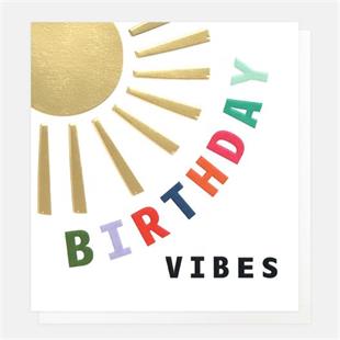 Sunny Vibes Birthday Card