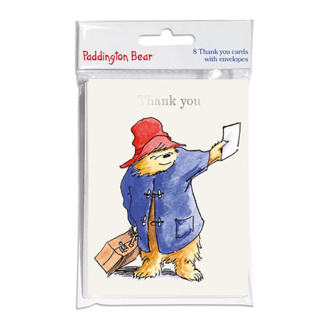 Paddington Bear Thank You Cards