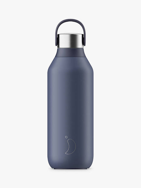 Chilly's Series 2 Whale Blue Water Bottle 500ml
