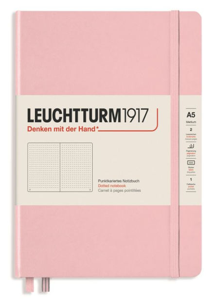 Leuchtturm1917 Hardcover Notebook Medium Dotted Powder