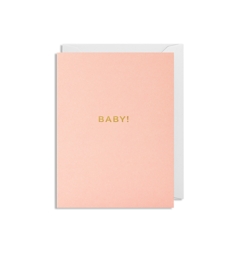 Baby! Mini Card (Pink)