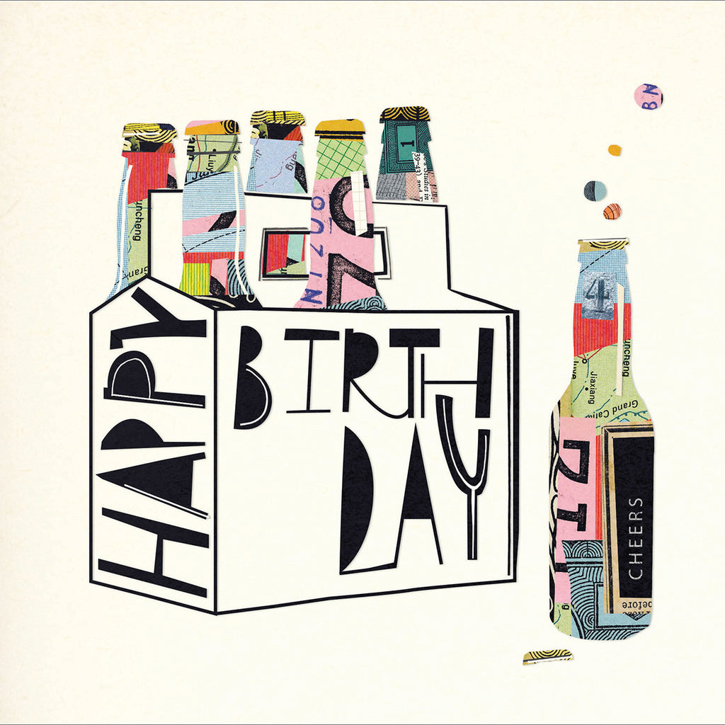 Happy Birthday Beers Card