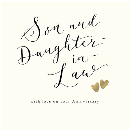 Son and Daughter-in-law Anniversary