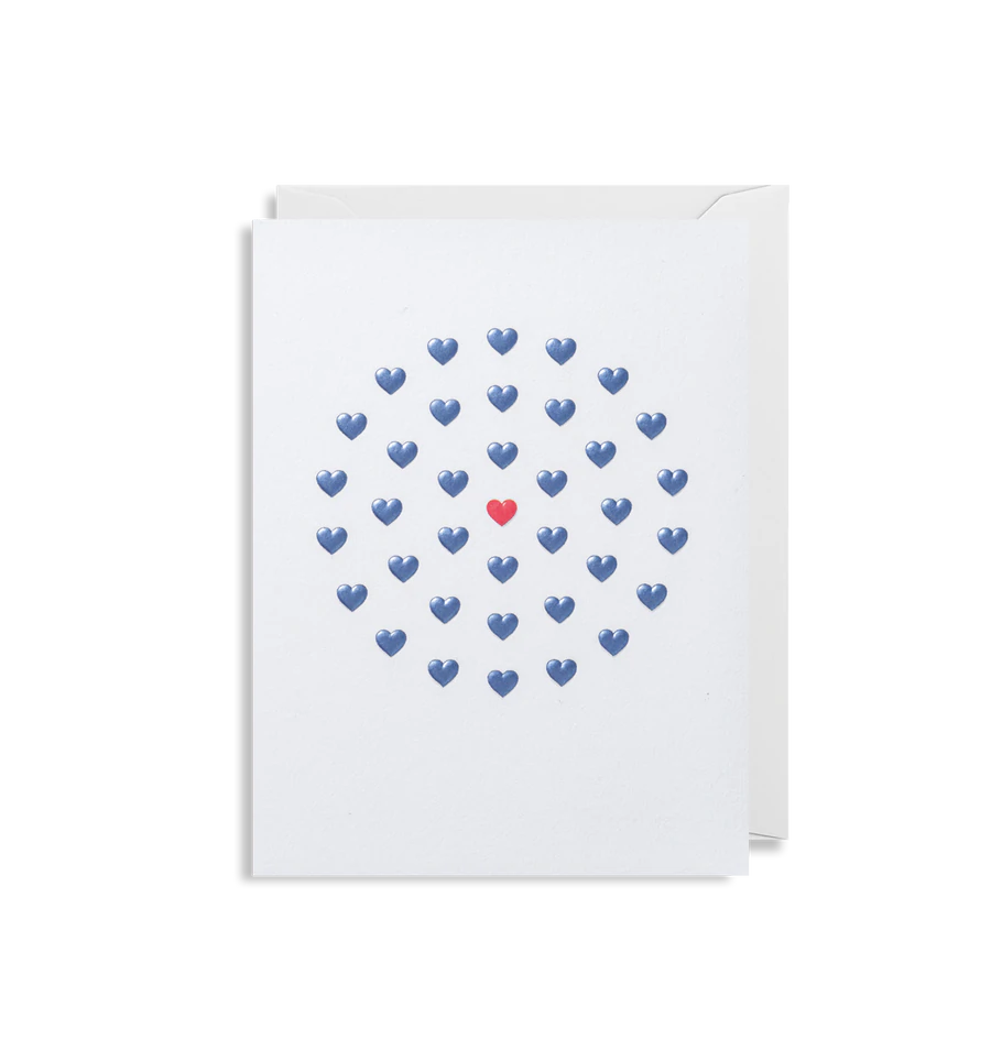 Hearts Mini Card