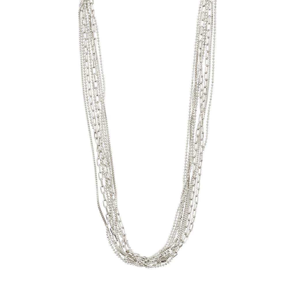 LILY chain necklace silver-plated