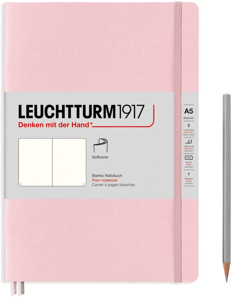 Leuchtturm 1917 Softcover Notebook Medium Plain Powder