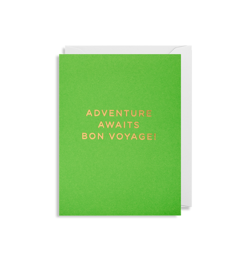 Adventure Awaits Bon Voyage Card