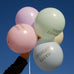 Pastel Colours Happy Birthday Balloons (5 pack)